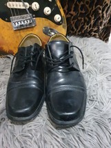 CLARKS  CUSHION CELL BLACK LACE-UP CASUAL SHOE SIZE 7 UK ( H) - $28.80