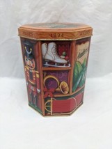 Vintage 1994 Andes Candies Chocolate Holiday Christmas Empty Tin - £21.30 GBP