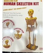 KEYCRAFT MODELLING CLAY HUMAN SKELETON KIT.  New in sealed box. - $274.00 MXN