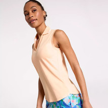 Walter Hagen Women&#39;s Performance 11 Sleeveless Johnny Peach Fuzz Size XS... - $24.99