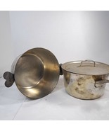 Vintage Cordon Bleu Charlotte Mold 2 Pots Heart Handles Lid France #10 r... - $920.13 MXN