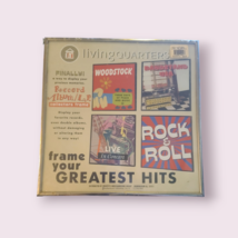 12.5x12.5 Aluminum Vinyl Record Album Cover Frame (Silver) Vintage Deads... - $18.69