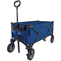 Utility Collapsible Folding Wagon Cart Heavy Duty Foldable, Beach Wagon - $94.57