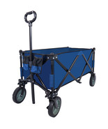 Utility Collapsible Folding Wagon Cart Heavy Duty Foldable, Beach Wagon - £74.21 GBP