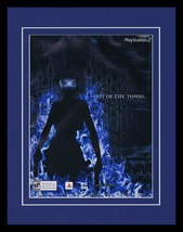 Tomb Raider 2002 PS2 Framed 11x14 ORIGINAL Vintage Advertisement  - £27.05 GBP