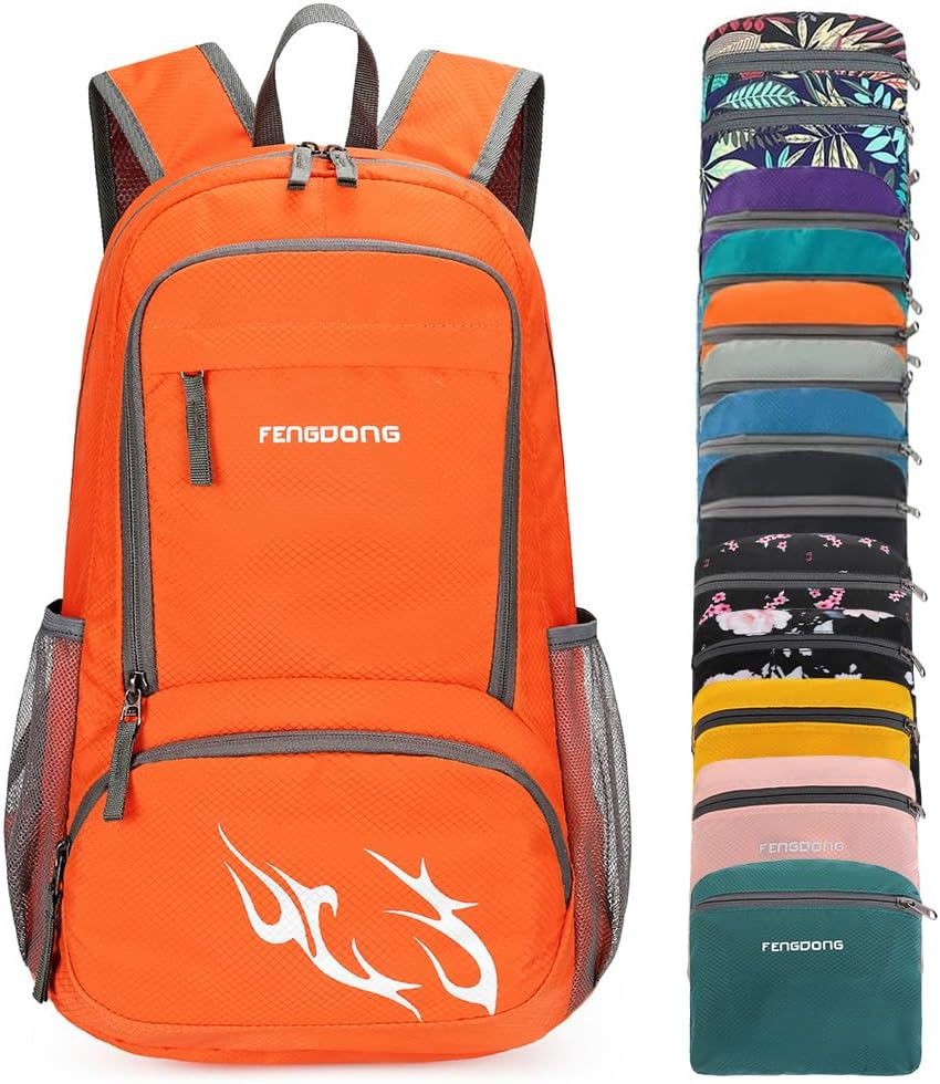 Fengdong 35L Foldable Waterproof Packable Travel Small Hiking Daypack Fo... - $33.99