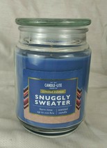 Candle-Lite Snuggly Sweater Scented 18 Oz Jar Candle Limited Edition - £15.58 GBP