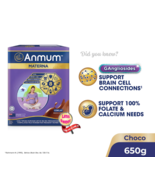 1 x ANMUM Materna, Low Fat Less Sweet Pregnancy Milk, Chocolate, 650g  - $988.15 MXN