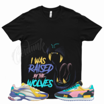 Black WOLVES T Shirt for Aka Boku Puma Future Rider RS-Connect Solar Teal Pink - £20.49 GBP+