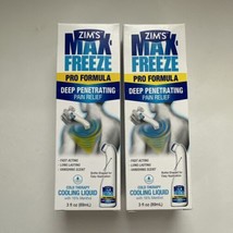 (2) Zims Max Freeze Cold Therapy Cooling Liquid 3oz Exp.03/26+ - $33.24