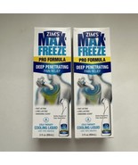 (2) Zims Max Freeze Cold Therapy Cooling Liquid 3oz Exp.03/26+ - £26.11 GBP