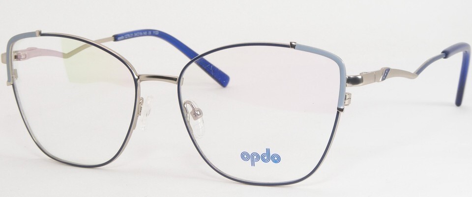Opdo eyewear 1276.01 Blue UNIQUE RARE EYEGLASSES GLASSES FRAME 54-16-140... - $93.98