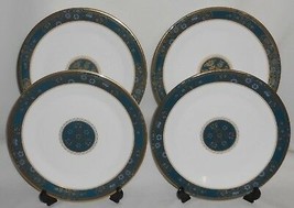 Set (4) Royal Doulton Carlyle Pattern Bone China Dinner Plates Made In England - £180.43 GBP