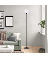 Fine Art Living Modern Reading Floor Lamp - Matte Black - £45.28 GBP