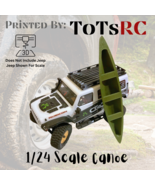 Canoe 3D Printed Model RC Car Crawler Accessories 1/24 1/28 1/20 Scale - $164.91 MXN