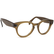Celine Eyeglasses CL 41342 QP4 MILITARY GREEN Panto Frame Italy 49[]21 150 - £235.98 GBP
