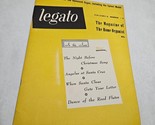 Legato The Magazine of the Home Organist Volume 4, Number 3 1953 - $12.98
