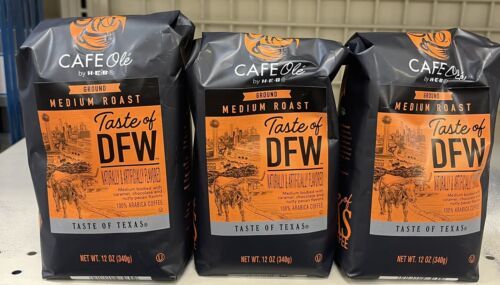 Care Ole DFW blend 12oz bag. Lot of 3 with DMC spoon included. Ground. M... - $59.37