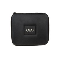 Audi Hardshell Storage Case Empty Black First Aid Kit Trinket Cord Holde... - £18.48 GBP
