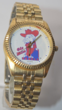 Ole Miss Rebels Colonel Reb Crystal Watch by NELSONIC runs great &#39;&#39;GUARA... - $89.05