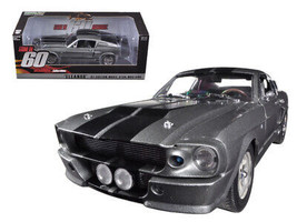 1967 Ford Mustang Custom Eleanor Gray Metallic w Black Stripes Gone in 60 Second - £67.55 GBP