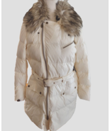 New $350  Ralph Lauren Puffer Coat Jacket  Faux Fur Trim  Womens PXL/T - $2,694.57 MXN