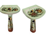 Mexican Talavera Pedestal Sink Handcrafted Ceramic - Oceano Capri - - $899.00