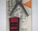 Fiskars Multi-Tool Pocket Pliers Made In U.S.A Rare With Ballistic Sheath - $84.99