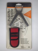 Fiskars Multi-Tool Pocket Pliers Made In U.S.A Rare With Ballistic Sheath - £67.92 GBP