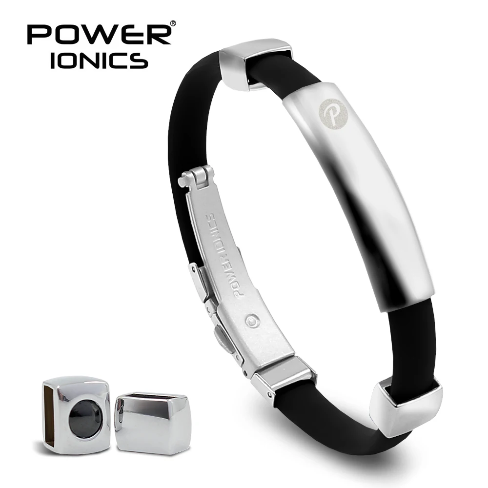 Power Ionics antifatigue power fitness sports silicone magnetic ions balance tou - £28.39 GBP
