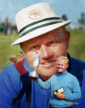 Jack Nicklaus The Golden Bear PGA Golfer Art 02 8x10 - 48x36 - £19.68 GBP+