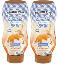 Smucker&#39;s Sugar Free Caramel Sundae Syrup Ice Cream Topping 19.25 oz (2 ... - £18.36 GBP