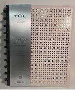 TUL® Discbound Notebook With Die-Cut Leather Cover, 60 Sheets, Pink/Rose... - $803.37 MXN