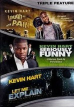 3movie 3.5hrs Dvd Kevin Hart Laugh At My PAIN/SERIOUSLY FUNNY/LET Me Explain - £30.33 GBP