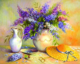 Giclee Still Life flower Floral Cap HD Print painting Picture on canvas - $8.59+