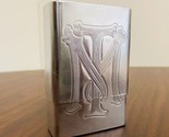 Silver SCARFACE Metallic Silver Cigarette Case TM - $12.82