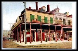 LOUISIANA Postcard - New Orleans, Madam Begue&#39;s Famous Breakfast House F20 - £6.32 GBP