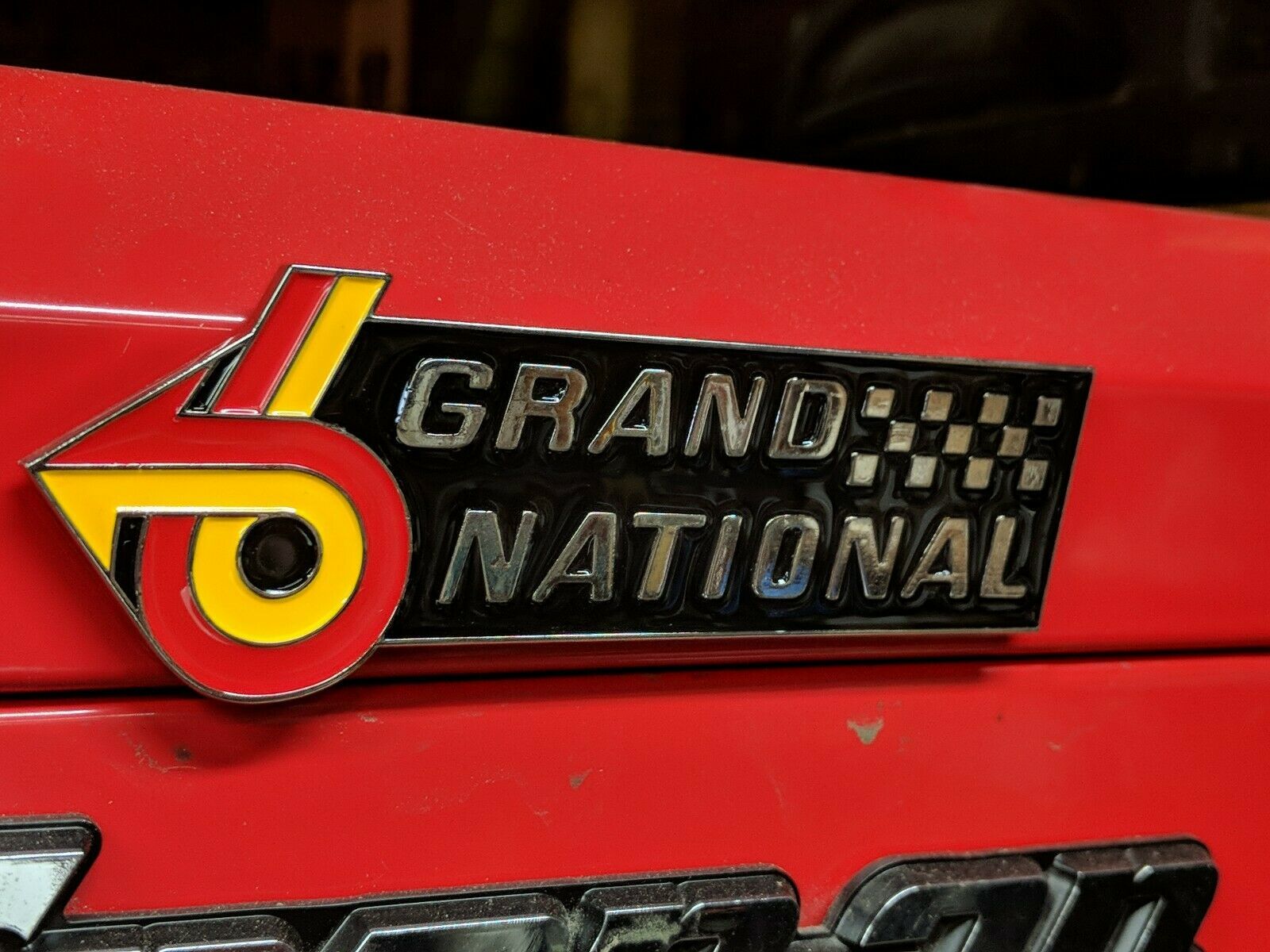 82-87 Buick Grand National Emblem (close to OEM size) Toolbox Magnets (i15)