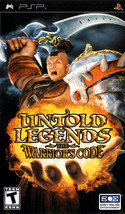 Untold Legends The Warrior&#39;s Code PSP Great Condition Fast Shipping - $8.74