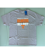 Champion NCAA Tennessee Volutneers Mens Short Sleeve T-Shirt Sz XL Gray NWT - $11.88