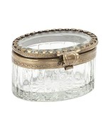 Abbott Collection Small Oval Faceted Box - £9.86 GBP