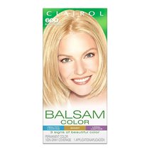 New Clairol Balsam Permanent Hair Color, 600 Palest Blonde - £7.56 GBP