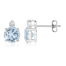 Authenticity Guarantee

ANGARA Natural Aquamarine Stud Earrings with Dia... - £436.64 GBP+