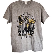 ZZ Top 1973 Tres Hombres Album Grey Graphic Tour Tee Medium Unisex - $37.40