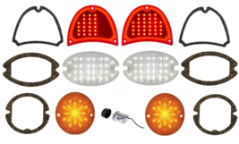 United Pacific LED Sequential Tail/Backup/Turn Light Set For 1957 Chevy ... - $279.98