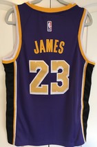 New Lebron James LA Lakers Stitched Purple Jersey New With Tags Sizes Small - £20.74 GBP