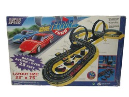 Vintage Super Speed Dare Devil Terror Turn Toy Racetrack - £218.60 GBP