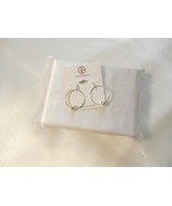 Giani Bernini 1-5/8&quot; Sterling Silver Beaded Hoop Earrings A866 - $602.98 MXN