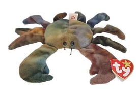 1996 Ty Beanie Baby “Claude” The Crab Rare Tush Tag Error PVC Pellets BB1 - £11.79 GBP