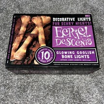 Eerie Descents Halloween Decor Glowing Goolish Bone Lights Target Rare 2002 New - £118.52 GBP